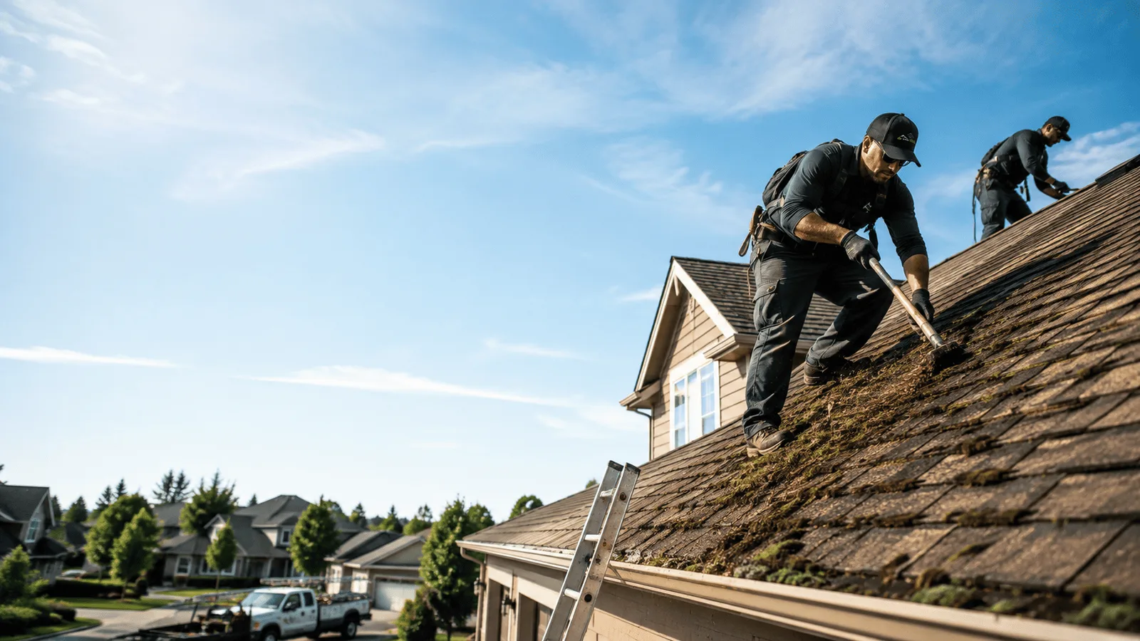 Roof Moss Removal in Rosiclare, IL near me